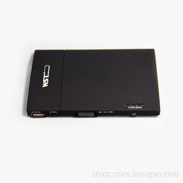 High capacity double USB output 1200mAh power bank with lithium polyme